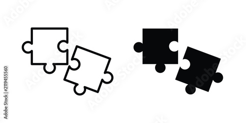 Bild auf Leinwand Problem solving icon for creative projects