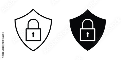 Security icon for creative projects