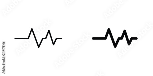 Konstfotografi Pulse icon editable designs bundle