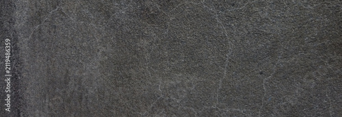 Foto Dark charcoal slate texture background, natural black stone surface with fine cr
