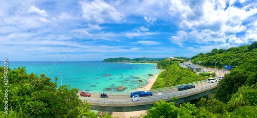 角島大橋、山口県下関市