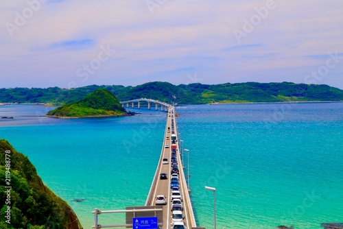 角島大橋、山口県下関市