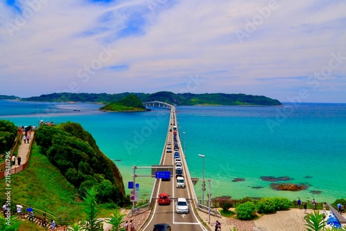 角島大橋、山口県下関市