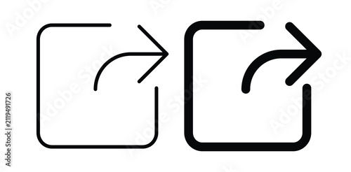 Export icon simple artwork group