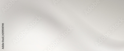 Smooth pearl grey gradient background. Glossy silver liquid satin wallpaper. Abstract silky taupe color texture for banner, presentation, flyer, graphic design. Vector soft blurred wavy backdrop