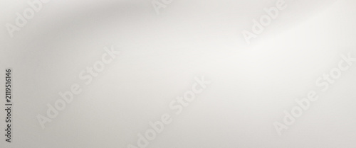 Smooth pearl grey gradient background. Glossy silver liquid satin wallpaper. Abstract silky taupe color texture for banner, presentation, flyer, graphic design. Vector soft blurred wavy backdrop