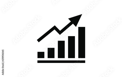 Profit icon logo vector illustration