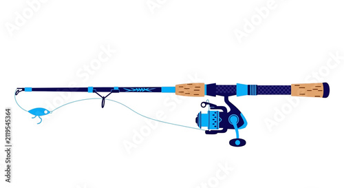 Fishing Rod with Reel.