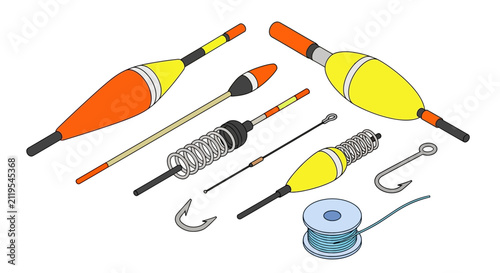Fishing gear and tackle.