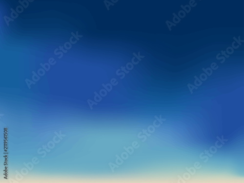 夜明け前の空　美しいグラデーション　背景