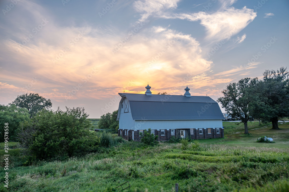 Obraz premium Iowa countryside