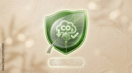 Carbon Neutral Green Shield