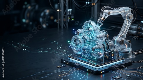Robotic Gear Automation Tech