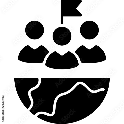 Solid Fill Citizen Icon
