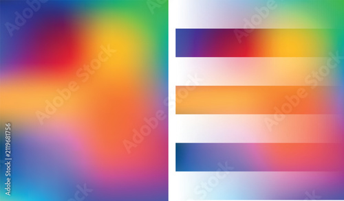 Multi-colored gradient and horizontal stripe pattern background with gradient abstract background colorful multicolor horizontal wallpaper creative backdrop composition presentation