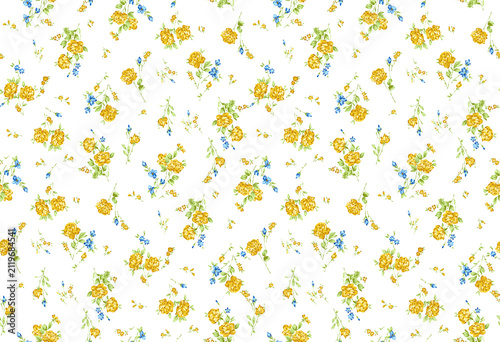 simple floral pattern with small flowers

