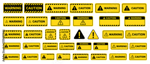 Caution and Warning Sign Collection