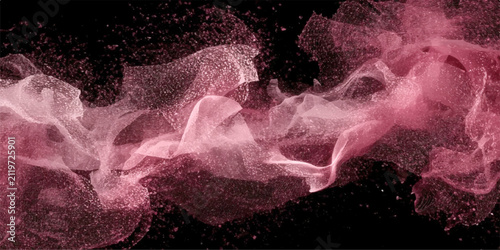 Abstract Pink Nebula Swirling ethereal clouds of pink and crimson dust coalesce and dissipate, forming a cosmic nebula that evokes a sense of mystery and wonder.