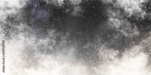 Fotografía Dark smoky textured background with subtle celestial specks, evocative of cosmic nebula or stormy sky