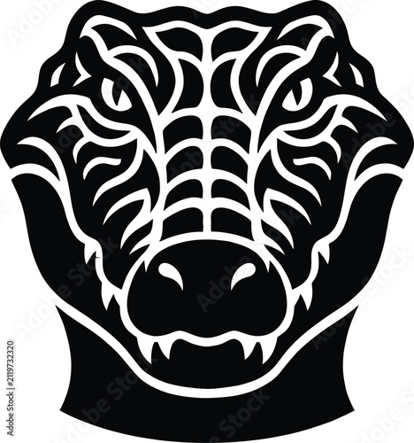 Crocodile Silhouette Vector Illustration
Reptile Wildlife Logo