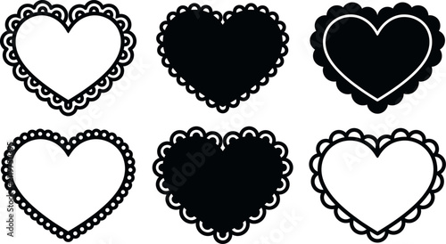 Minimalist Heart In Hands Vector Illustration With Love And Care Concept Design