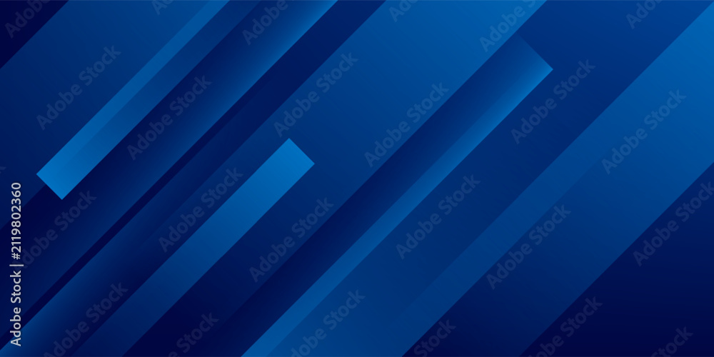 Obraz premium Blue abstract geometric background. Suit for business, institution, conference, party, Vector illustration