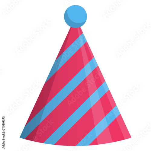 Colorful Birthday Party Celebration Elements Illustration Set