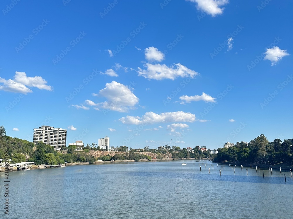 Obraz premium Scenic River Views in Brisbane
