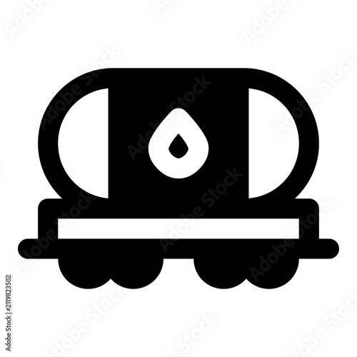 rail tank car icon