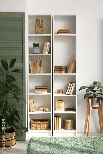 Interior of stylish room wi...