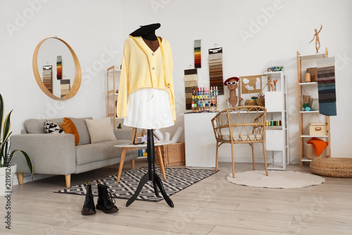 Interior of fashion designe...