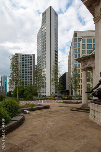 Фотография Modernist building in the city centre, Birmingham, West Midlands, UK