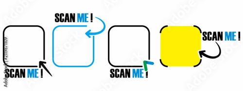 Set of QR code 