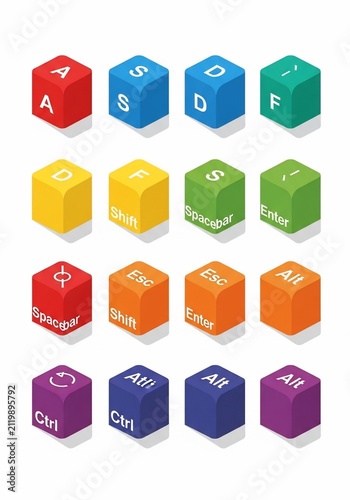 Chromatic Keys: A Digital Symphony of Input