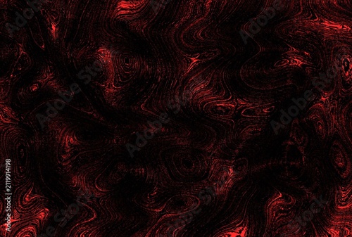 Abstract dark background featuring deep red light streaks and mysterious shadows creating a moody and intense cinematic atmosphere