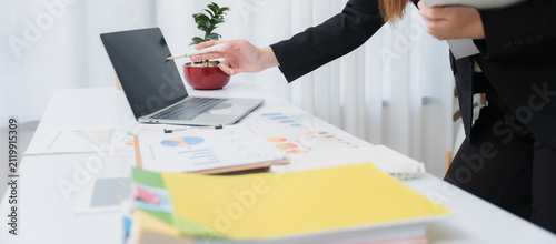 Принти на полотні Business financing accounting banking concept