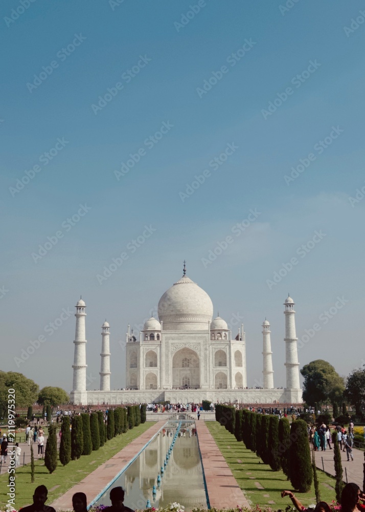 Obraz premium taj mahal agra india