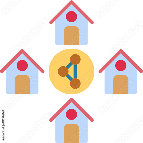 Shared Housing Icon