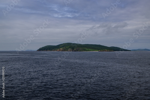 an island in the ocean