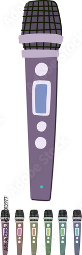 фотографія cardioid radio microphone cartoon