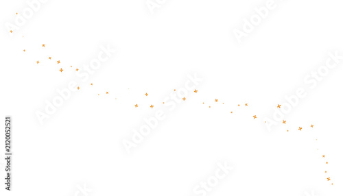 Fotografía Osmanthus, fragrant olive flowers, blossoms floating in air, blown by wind illustration isolated