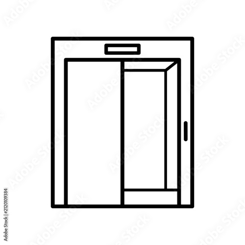 Automatic Sliding Door Entrance System.