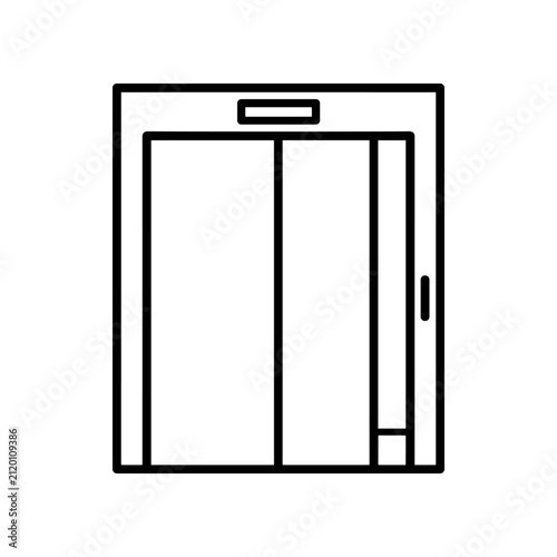 Elevator Door Interior Design.