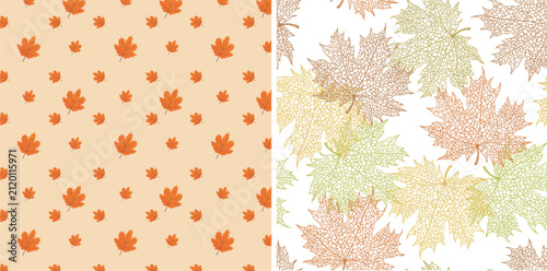 seamless background with flowers