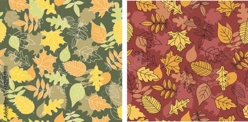 autumn leaves background