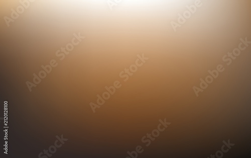 Smooth brown gradient background, with soft light, transition effect