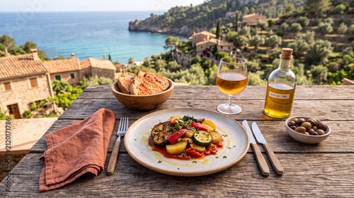 Savor Mediterranean Cuisine with Scenic Ocean View