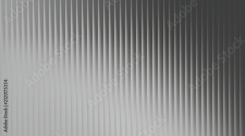 Abstract grey vertical lines background. Minimalist gradient texture with striped pattern.