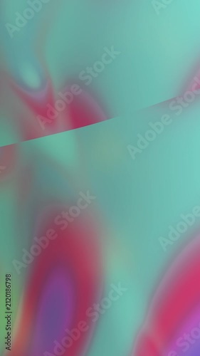 Abstract Fluid Gradient Motion with Soft Purple, Pink, and Turquoise Color Blend