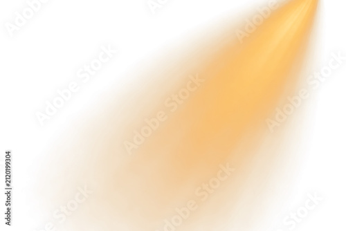 White Stage Illumination PNG Transparent Isolated with Realistic Spotlight Beam Bright Glow for Performance Overlay Theater and Studio Graphic Design Collection.